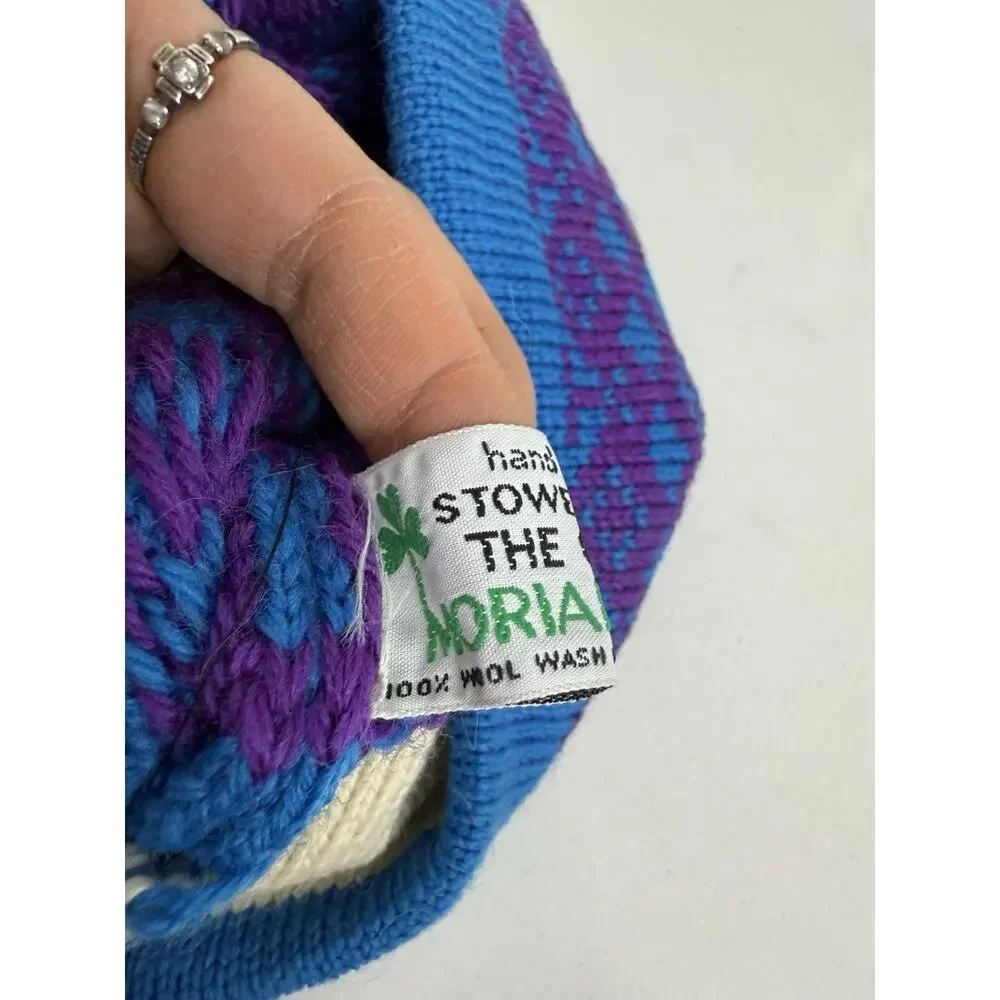 Original Moriarty Hat HandMade Stowe VT Wool Outdoors Skiing Winter Cabincore